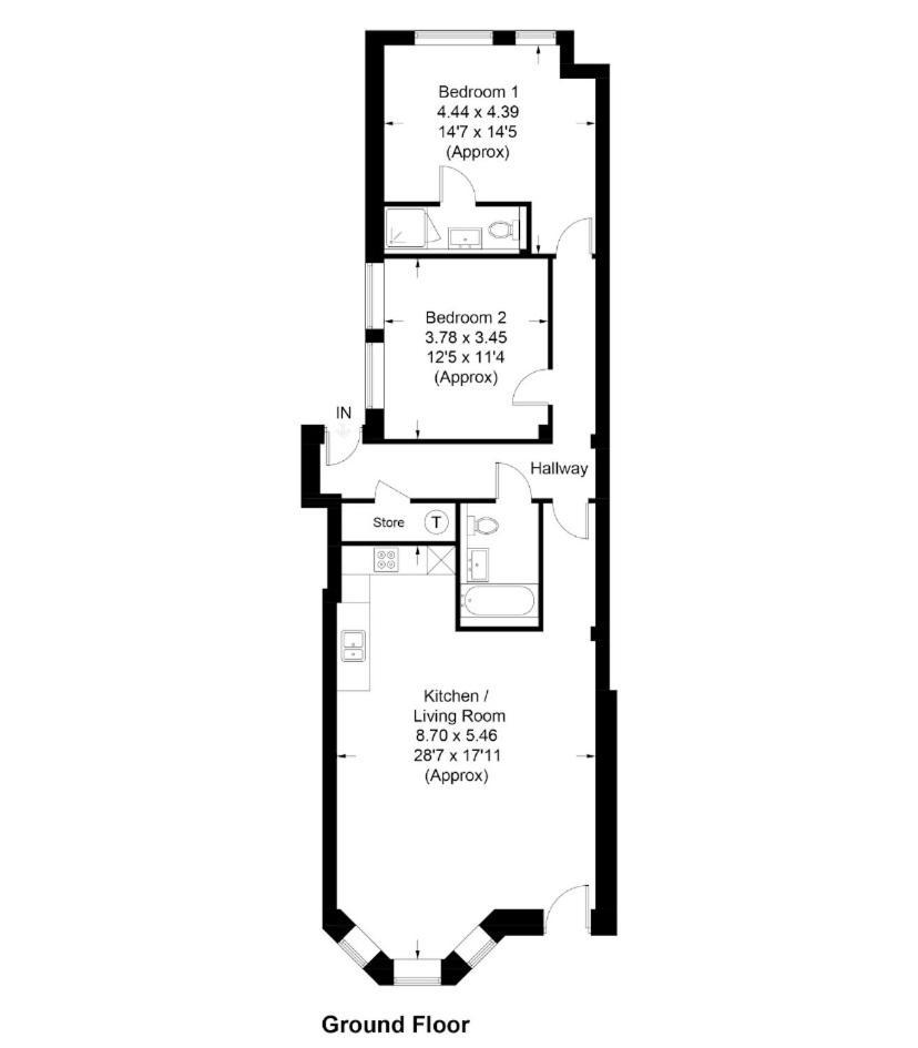 Stunning 2 Bed Apartment Sea Views And Parking Worthing Buitenkant foto